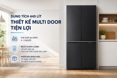Tủ lạnh Panasonic Inverter 445 lít Multi Door NR-XZ520CWKV