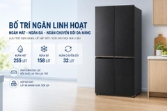 Tủ lạnh Panasonic Inverter 445 lít Multi Door NR-XZ520CWKV