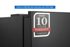 Tủ lạnh Sharp Inverter 417 lít SJ-X417WD-DG