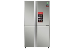 Tủ lạnh Sharp Inverter 525 lít Multi Door SJ-FX610V-SL
