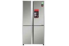 Tủ lạnh Sharp Inverter 572 lít Multi Door SJ-FX650V-SL