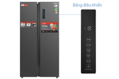 Tủ lạnh Toshiba Inverter 555 lít Side By Side GR-RS696WI-PMV(60)-AG