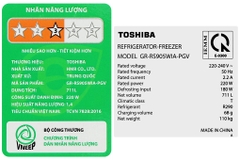 Tủ lạnh Toshiba Inverter 711 lít Side By Side GR-RS905WIA-PGV(22)-XK
