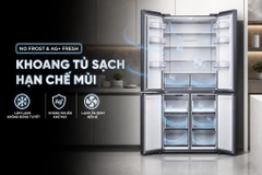 Tủ Lạnh Xiaomi Inverter 510 lít Multi Door Mijia Cross Door VN MRC51HMPAVN