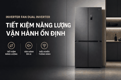 Tủ Lạnh Xiaomi Inverter 510 lít Multi Door Mijia Cross Door VN MRC51HMPAVN