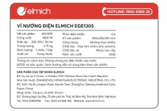 Vỉ nướng điện Elmich EGE1305