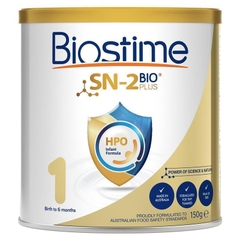 Sữa Trẻ Em  Biostime SN-2 Bio Plus Hpo Infant Formula Stage 1 150g Travel Size