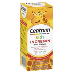 Sắt Cho Bé Centrum Kids Incremin Iron Mixture Cherry Flavour 200ml