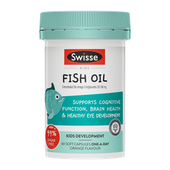 Dầu Cá Trẻ Em Swisse Kids Fish Oil 60 Capsules