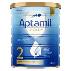 Sữa Aptamil Gold+ 2 Baby Follow-On Formula From 6-12 Months 900g