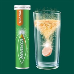 Viên Sủi Tăng Lực Berocca Energy (Vị Cam) Effervescent 90 Viên