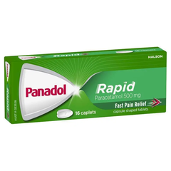 Panadol Rapid Paracetamol Pain Relief 16V, 48V & 80V