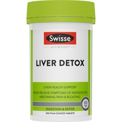 Giải Độc Gan(200v,120v,60v)Swisse Ultiboost Liver Detox
