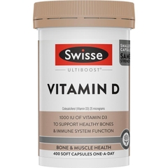 Swisse Vitamin D(500Vien,400Vien,150Vien)