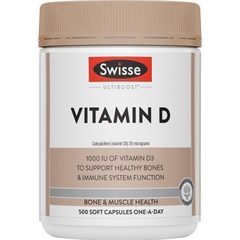 Swisse Vitamin D(500Vien,400Vien,150Vien)