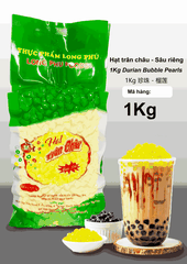 Trân châu SẦU RIÊNG Đặc Biệt Long Phú gói 1kg - Size Trung Truyền thống - Không có vị ngọt