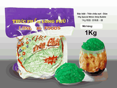 Trân châu Sợi Hương LÁ DỨA Đặc Biệt Long Phú gói 1kg - Size Sợi Trung - Không có vị ngọt