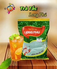 Hồng Trà TẮC ĐẶC BIỆT Túi lọc Long Phú gói 200gr (10gói*20gr) - Thơm hương Tắc, đậm vị trà thiên nhiên