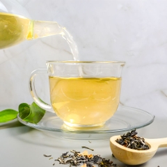 [Trà Xá Cao Cấp] LỤC TRÀ Hương Lài Thượng hạng Long Phú Hộp Xanh Lá 200gr (20 gói*10gr) - Trà Thượng Hạng - Ngát hương Trà xanh thiên nhiên cùng với hương hoa Lài thơm ngon