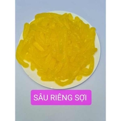 Trân châu Sợi Hương SẦU RIÊNG Đặc Biệt Long Phú gói 1kg - Size Sợi Trung - Không có vị ngọt