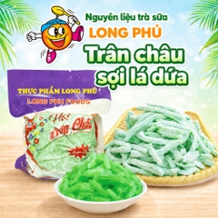 Trân châu Sợi Đặc Biệt Long Phú gói 1kg - Size Sợi Trung - Không có vị ngọt