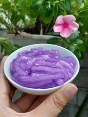 Trân châu Sợi Hương KHOAI MÔN Đặc Biệt Long Phú gói 1kg - Size Sợi Trung - Không có vị ngọt