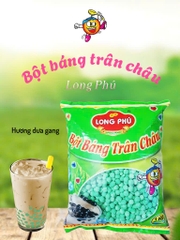 Bột Báng Trân châu Hương DƯA GANG Đặc Biệt Long Phú gói 1kg - Size Trung Truyền thống - Không có vị ngọt