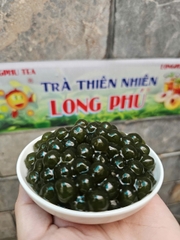 Trân châu Ô LONG Đặc Biệt Long Phú gói 1kg - Size Trung Truyền thống - Không có vị ngọt