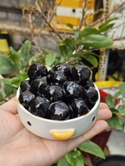 Trân châu ĐƯỜNG ĐEN Khổng Lồ Thượng Hạng Long Phú gói 1kg - Size 18li - Có vị ngọt sẵn
