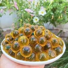 Trân châu ĐỘC NHÃN LONG Khổng Lồ Thượng Hạng Long Phú gói 1kg - Size 18li - Có vị ngọt sẵn