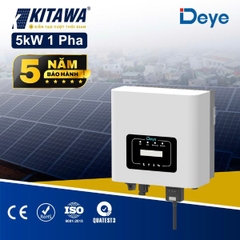 Inverter Hòa Lưới DEYE 5kW 1 Pha, 2 MPPT (Bao Gồm Wifi + CT)