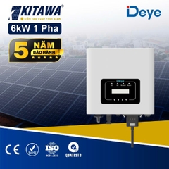 Inverter Hòa Lưới DEYE 6kW 1 Pha, 2 MPPT (Bao Gồm Wifi + CT)
