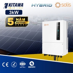 Inverter Hybrid Solis 3kW 1 Pha Pro Tích Hợp Màn Hình LED