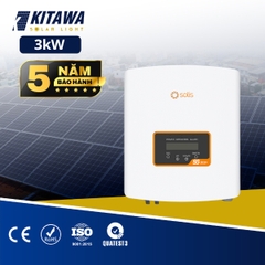 Inverter Hòa Lưới Bám Tải Solis 3kW 1 Pha Chính Hãng