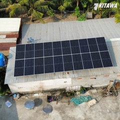 Hệ Điện Mặt Trời Hoà Lưới 30kWp 3 Pha Tự Lắp (Dùng Ban Ngày, Có Điện Lưới) - Hoá Đơn 10 - 15 Triệu
