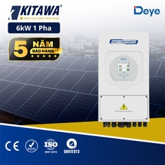 Inverter Hybrid Deye 6kW 1 Pha Chính Hãng - SUN-6K-SG04LP1-EU