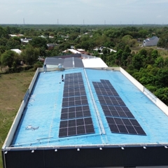 NHÁP / COPPY  Hệ Điện Mặt Trời Hoà Lưới 10kWp 3 Pha Tự Lắp (Dùng Ban Ngày, Có Điện Lưới) - Hoá Đơn 4 - 6 Triệu