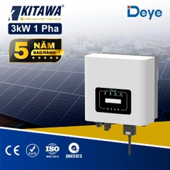 Inverter Hòa Lưới DEYE 3kW 1 Pha, 1 MPPT (Bao Gồm Wifi + CT)