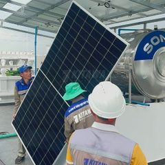 Hệ Điện Mặt Trời Hybrid 12kW 3 Pha Tự Lắp (Tiết Kiệm 5 - 7 Triệu Tiền Điện)