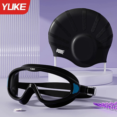 Bộ Kính + Mũ Bơi Trùm Tai YUKE GJ019K