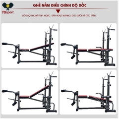 Ghế tập tạ đa năng XUKI 2026