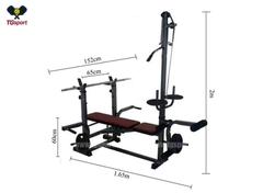 Ghế tập tạ đa năng XUKI 2026