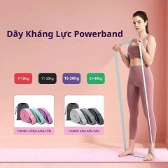 Dây Kháng Lực Toàn Thân REXO KL1625 Powerband
