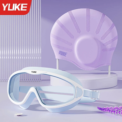 Bộ Kính + Mũ Bơi Trùm Tai YUKE GJ019K