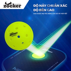 Quả bóng thi đấu Pickleball Zocker Five Star