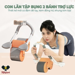 Con lăn tập bụng 2 bánh trợ lực