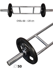 Đòn tạ chữ H lỗ tạ phi 50