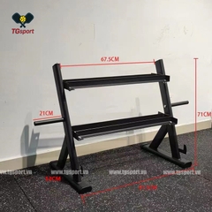 Giá để tạ tầng 2 tầng 3 in 1