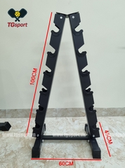 Giá để tạ chữ A 6 đôi tạ