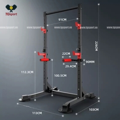Khung gánh tập kết hợp xà đơn 2024